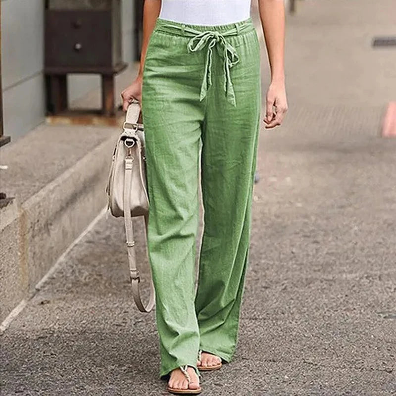 Ankle-Length Straight-Leg Trousers — Women's | Tailored Fit | Polished Essential