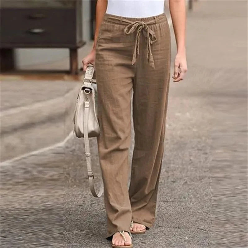 Ankle-Length Straight-Leg Trousers — Women's | Tailored Fit | Polished Essential