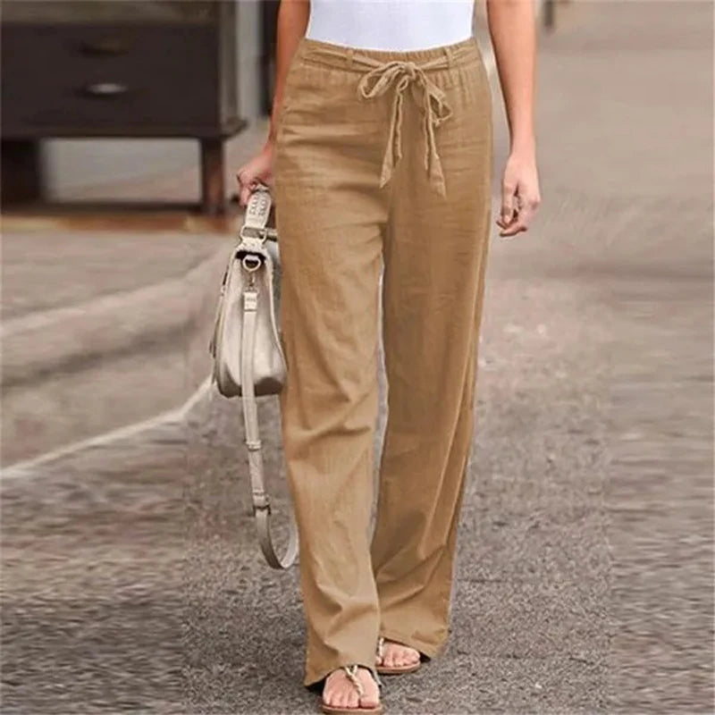 Ankle-Length Straight-Leg Trousers — Women's | Tailored Fit | Polished Essential