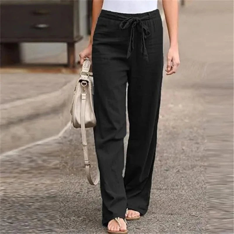 Ankle-Length Straight-Leg Trousers — Women's | Tailored Fit | Polished Essential
