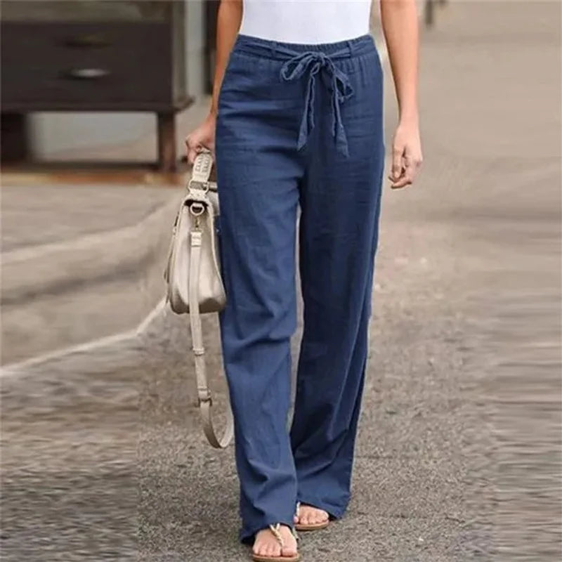Ankle-Length Straight-Leg Trousers — Women's | Tailored Fit | Polished Essential