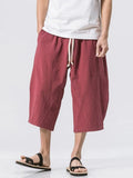 3/4-Length Woven Shorts — Men's | Relaxed Fit | Easy Summer Essential