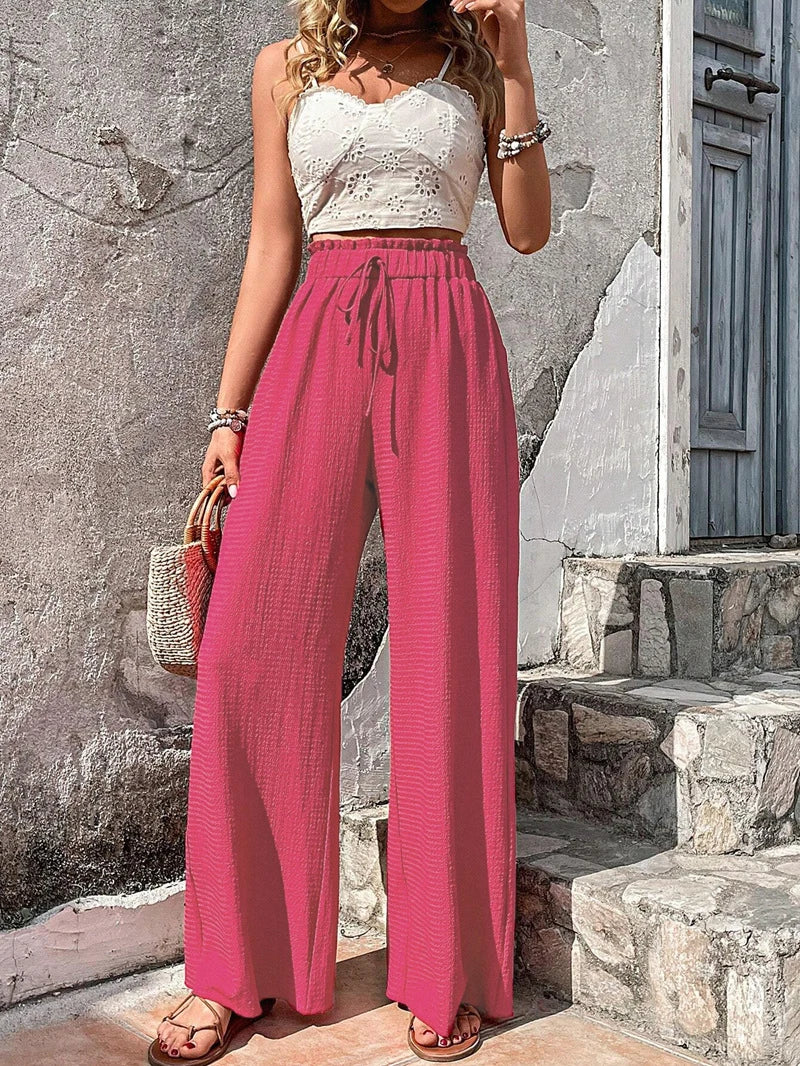 Bubble-Hem Woven Summer Dress — Women's | Playful Silhouette | Feminine Casual