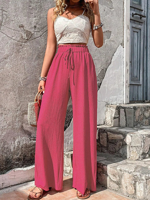 Bubble-Hem Woven Summer Dress — Women's | Playful Silhouette | Feminine Casual