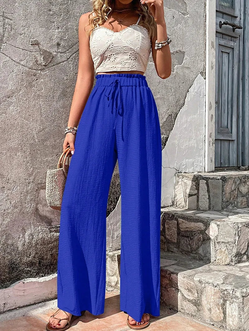 Bubble-Hem Woven Summer Dress — Women's | Playful Silhouette | Feminine Casual