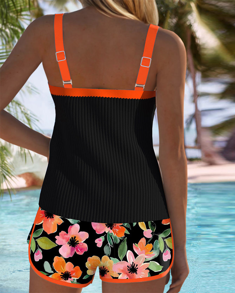 Anastasia — Tummy-Control Flattering Tankini | Modest Two-Piece | Supportive Swim