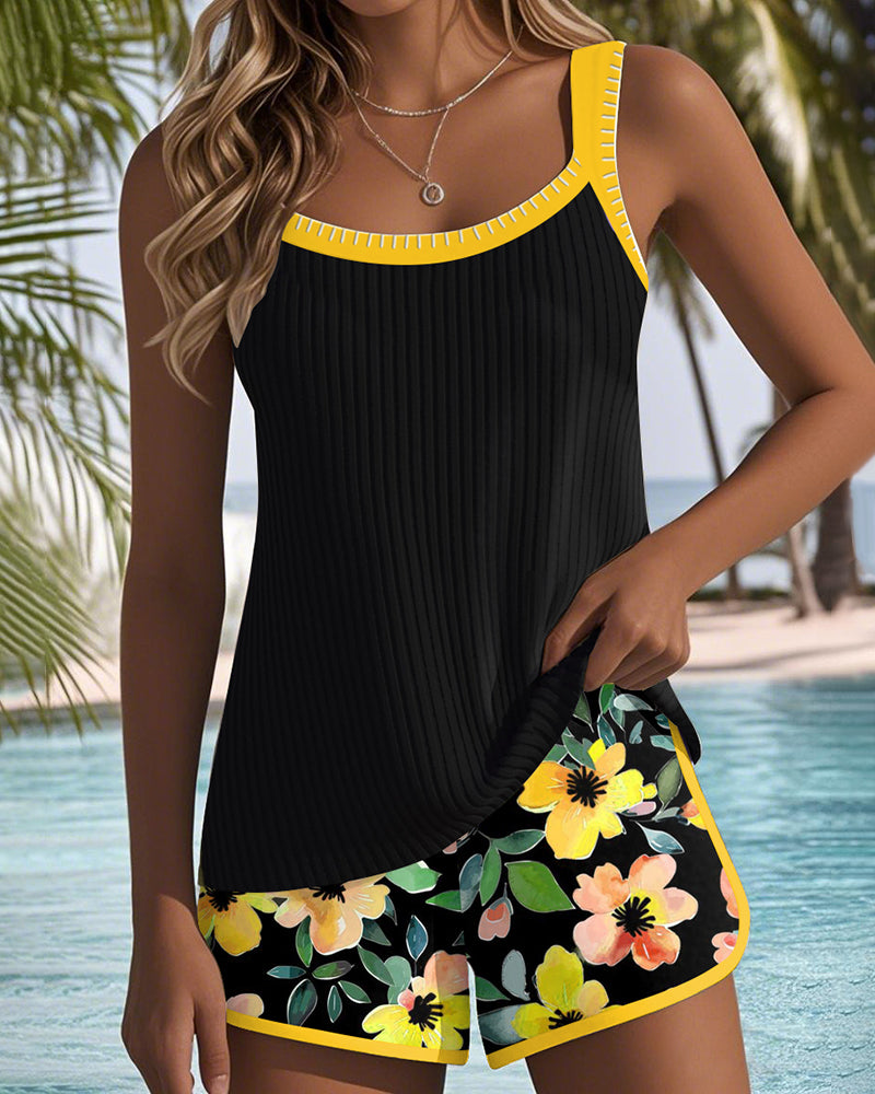 Anastasia — Tummy-Control Flattering Tankini | Modest Two-Piece | Supportive Swim