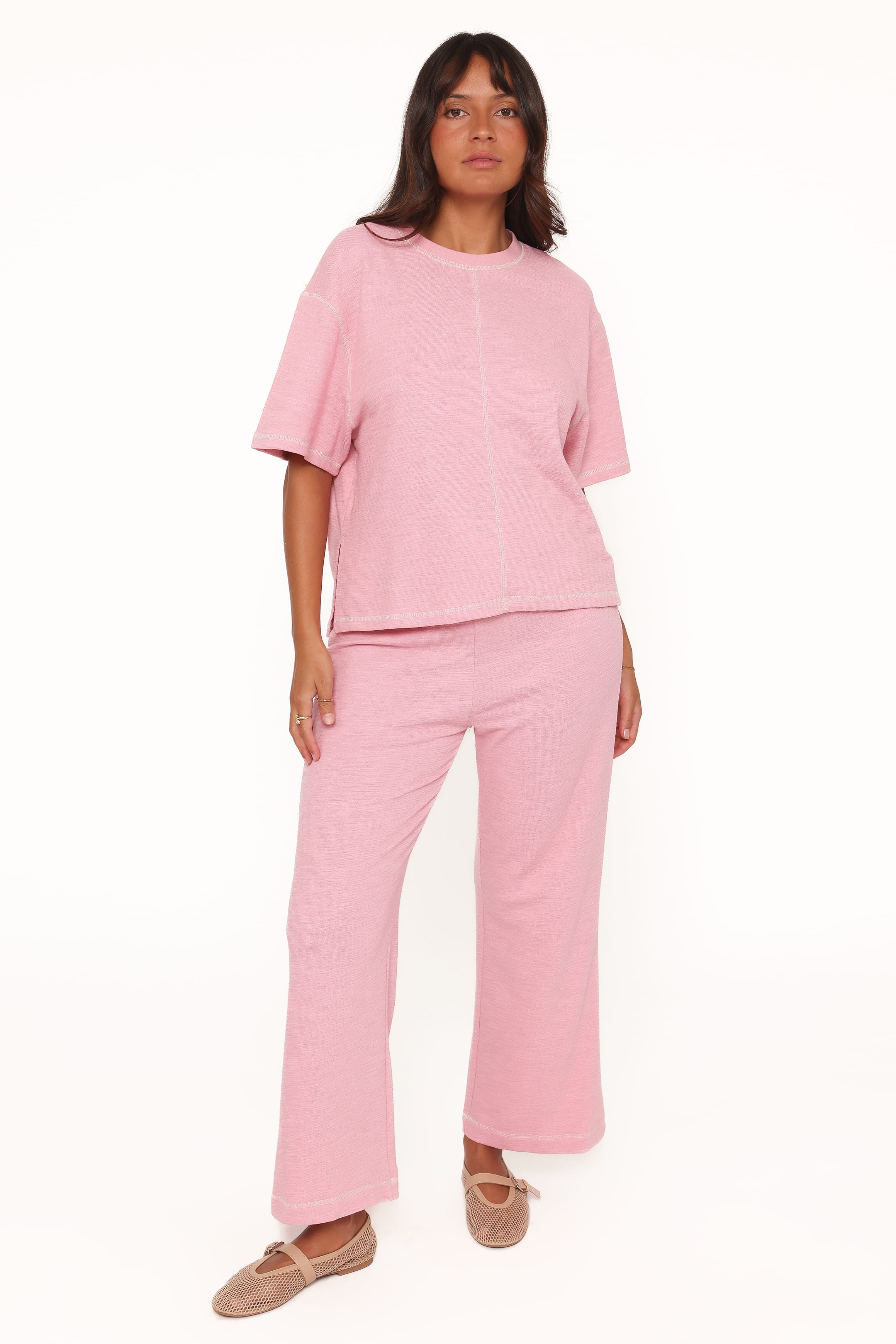 Angler — Soft Ribbed Knit Two-Piece Set | Stretch Fit | Relaxed Style