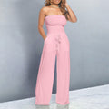 Bella — Off-Shoulder Woven Wide-Leg Jumpsuit | Relaxed Fit | Effortless Chic