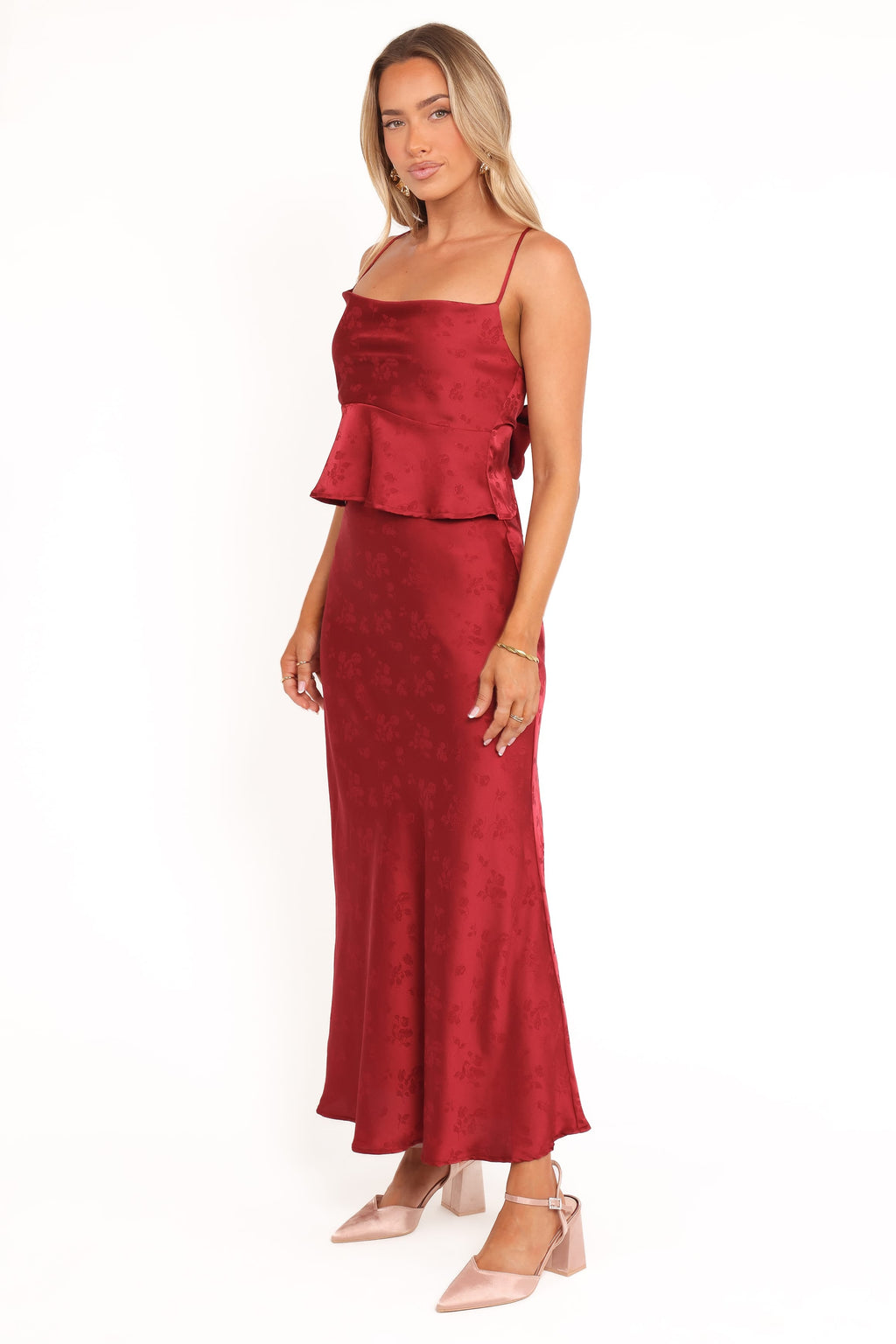 Belle — Woven Two-Piece Set | Polished Silhouette | Office & Weekend