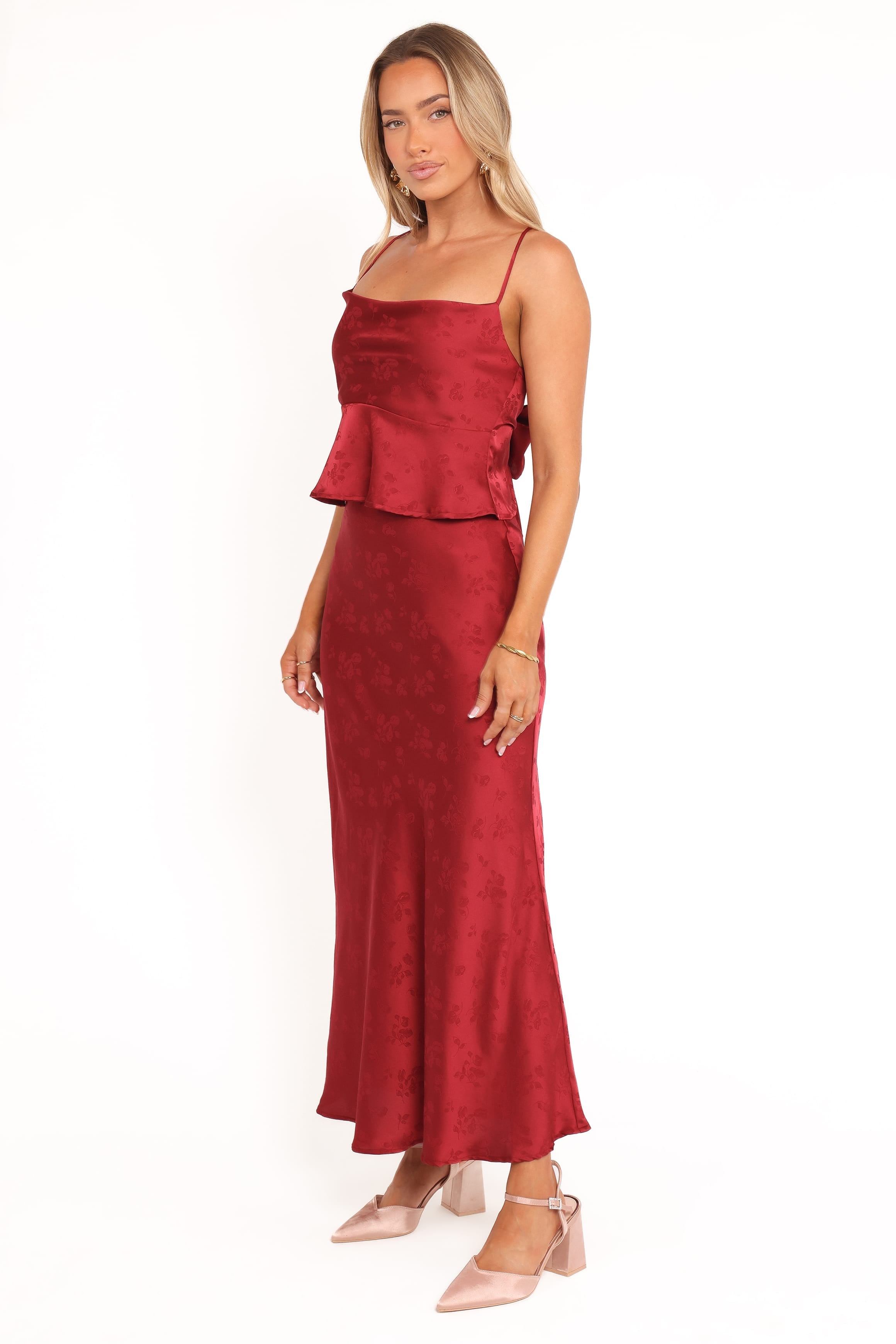 Belle — Woven Two-Piece Set | Polished Silhouette | Office & Weekend