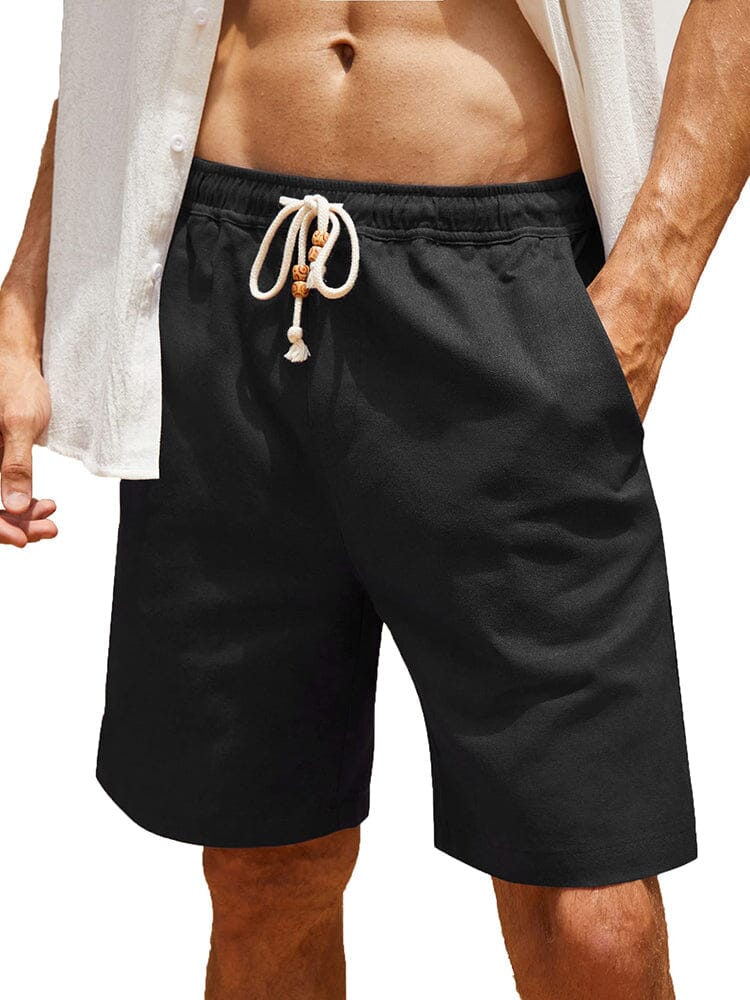 Linen Holiday Shorts — Men's | Relaxed Fit | Breathable Summer Essential