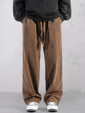 Straight-Leg Cotton Corduroy Trousers — Men's | Relaxed Fit | Textured Classic