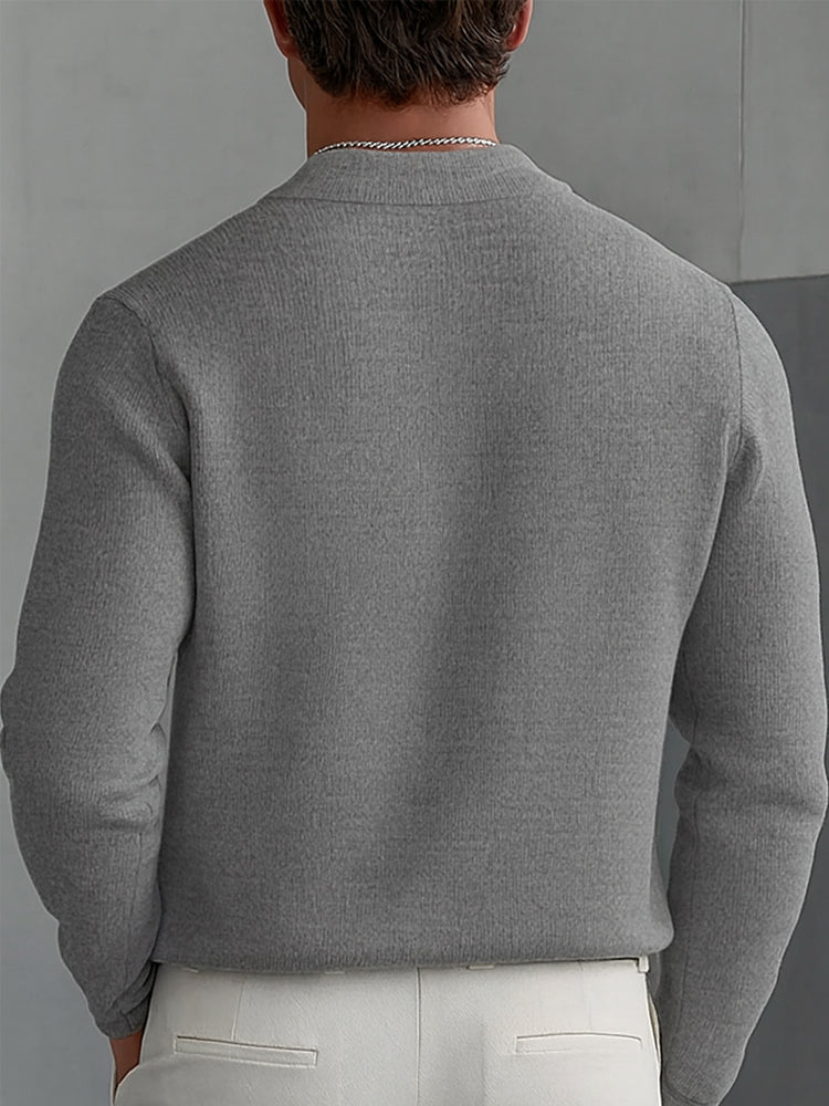 Long-Sleeve Woven Undershirt — Men's | Fitted Layering Fit | Versatile Essential