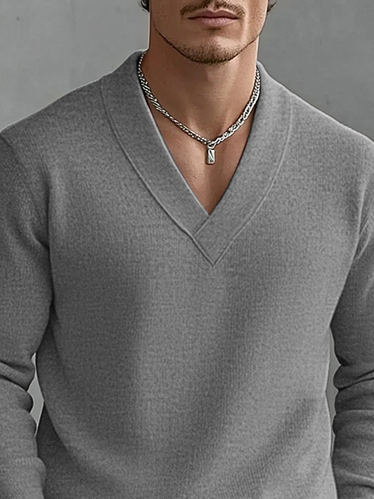 Long-Sleeve Woven Undershirt — Men's | Fitted Layering Fit | Versatile Essential