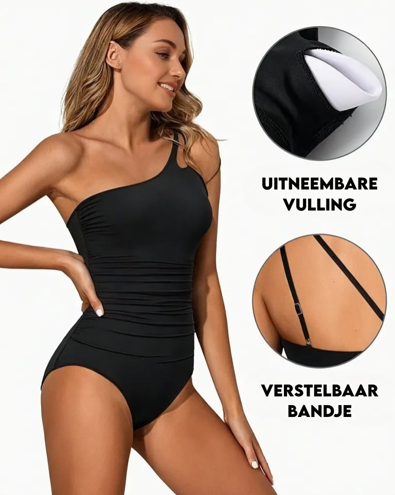 Catalina — Tummy-Control Flattering One-Piece Swimsuit | Supportive Fit | Beach Essential