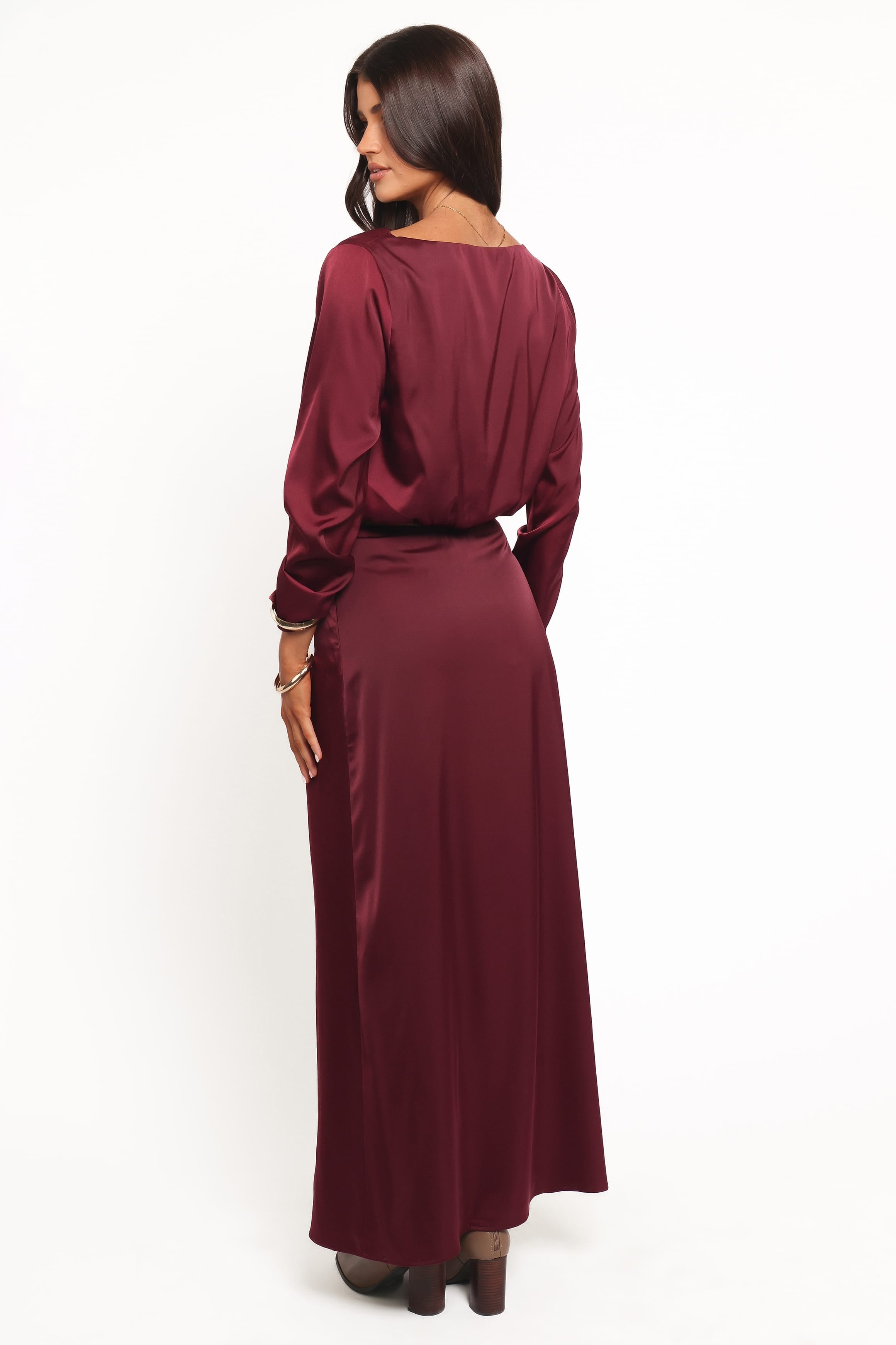 Catherine — Rich-Tone Woven Skirt Set | Tailored Two-Piece | Refined Style