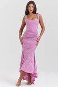 Charlotte — Lace Ruched Bodycon Dress | Fitted Silhouette | Sultry Evening