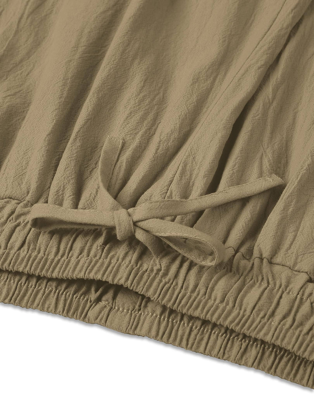 Cotton Linen Loose Yoga Pants — Men's | Wide-Leg Relaxed Fit | Breathable Essential