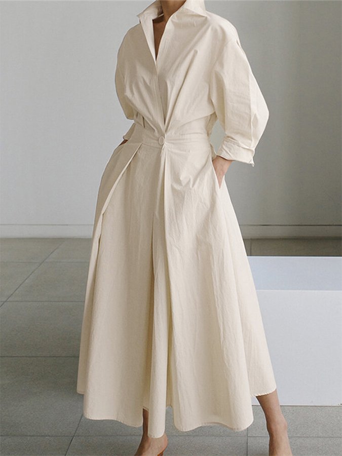 Eden — Sleeveless Woven Maxi Dress | Flowing Length | Elevated Everyday