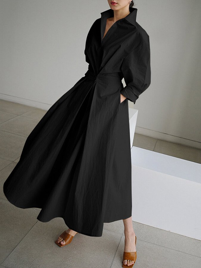 Eden — Sleeveless Woven Maxi Dress | Flowing Length | Elevated Everyday