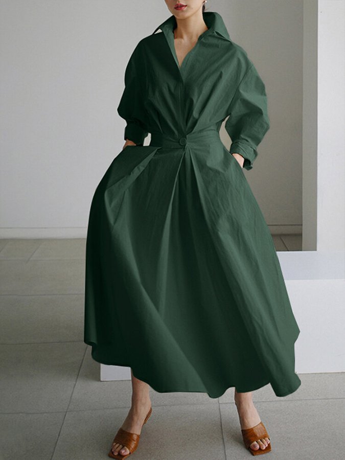 Eden — Sleeveless Woven Maxi Dress | Flowing Length | Elevated Everyday