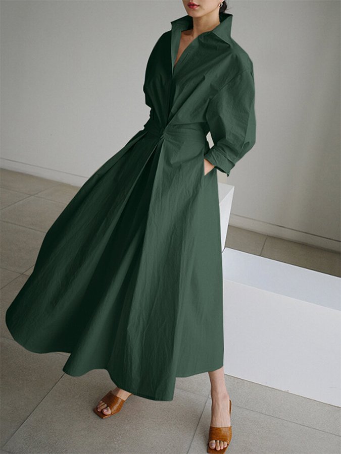 Eden — Sleeveless Woven Maxi Dress | Flowing Length | Elevated Everyday