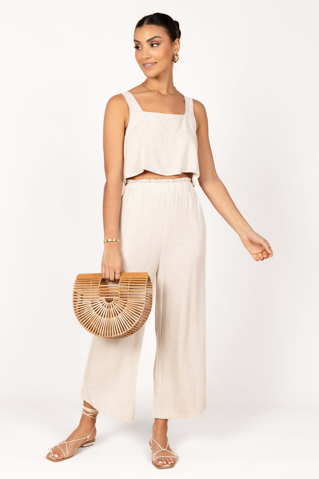Eleanor — Minimal Cropped Top | Clean Cut | Coordinated Styling