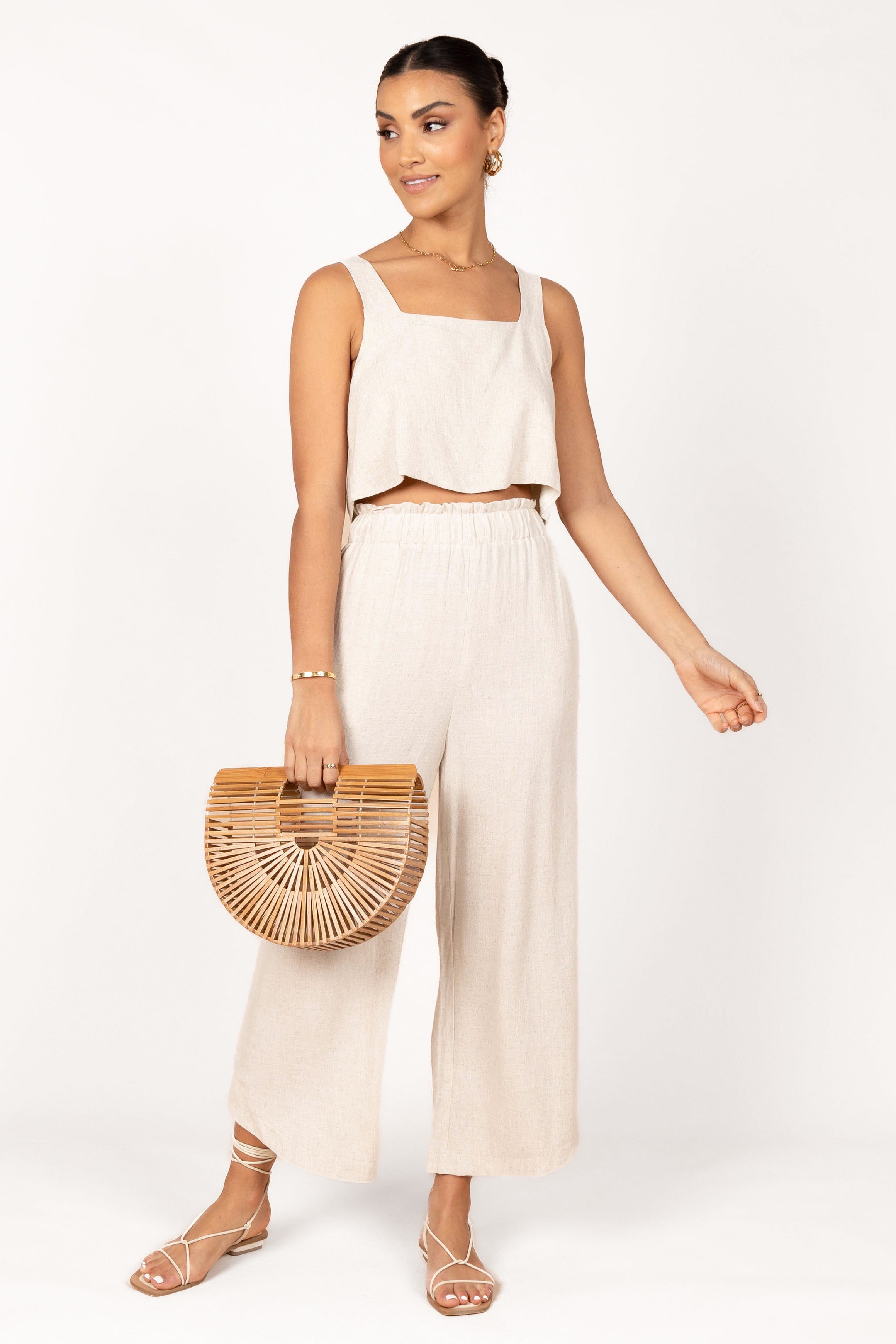 Eleanor — Minimal Cropped Top | Clean Cut | Coordinated Styling