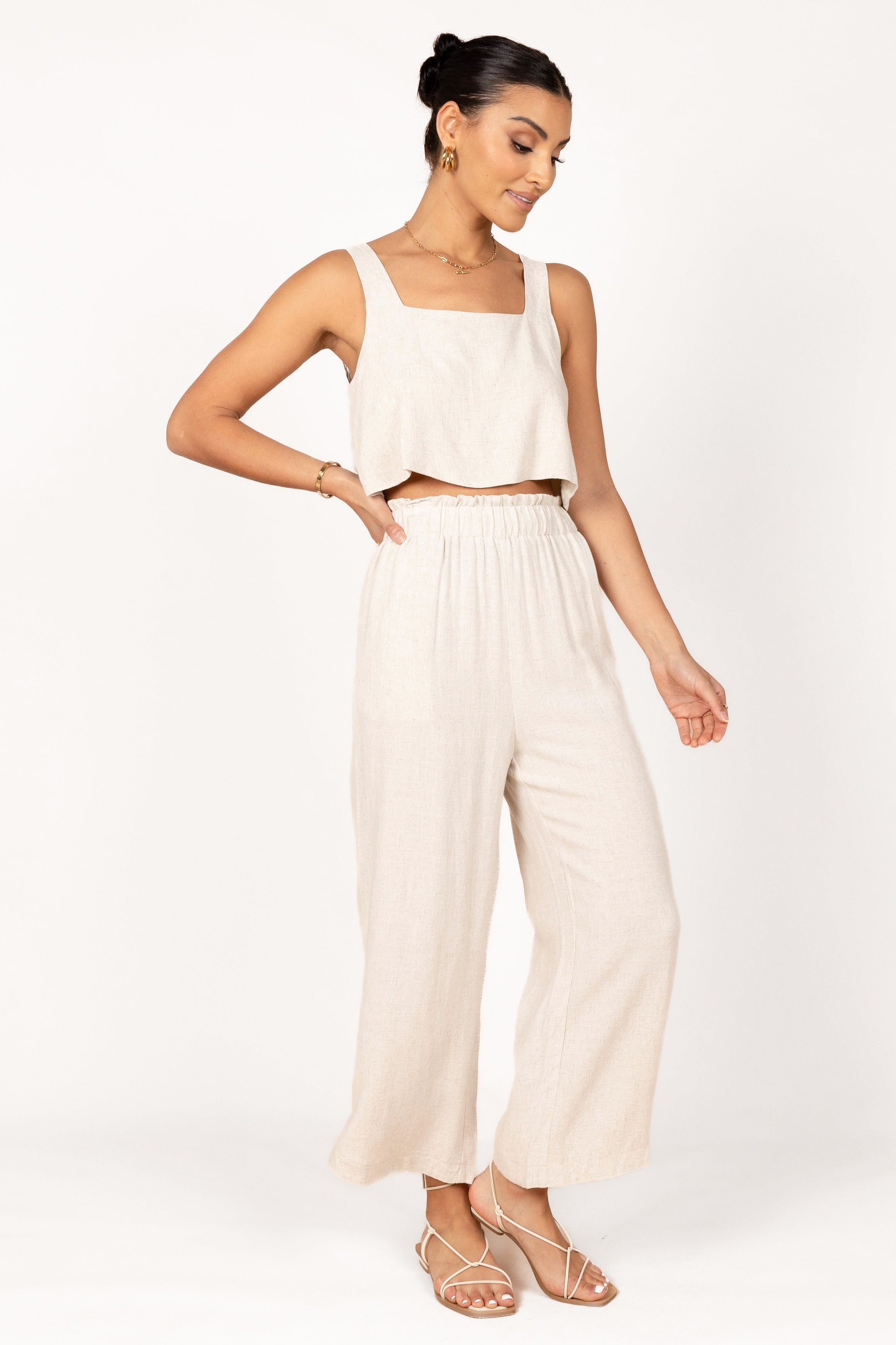 Eleanor — Minimal Cropped Top | Clean Cut | Coordinated Styling