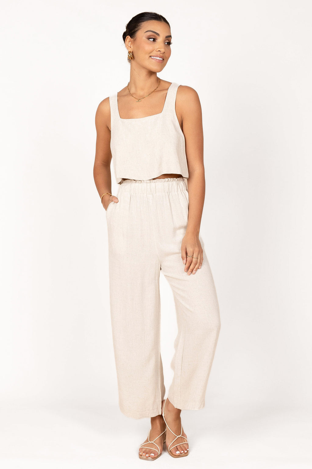 Eleanor — Minimal Cropped Top | Clean Cut | Coordinated Styling