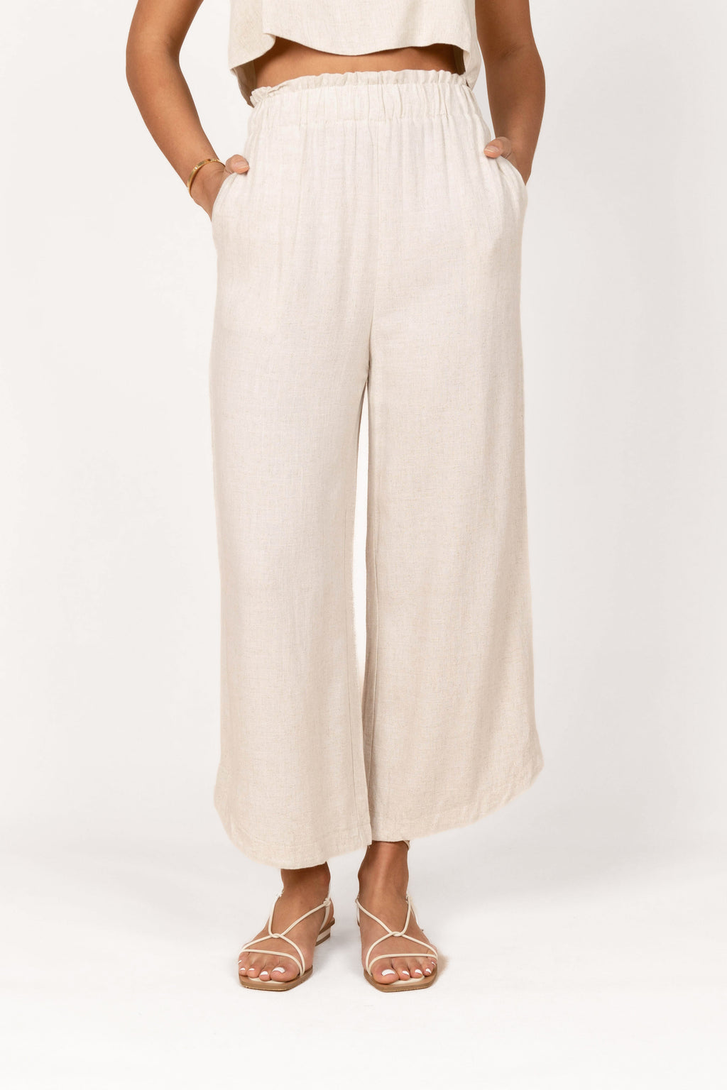 Eleanor — High-Waist Tailored Trousers | Structured Fit | Sharp & Polished