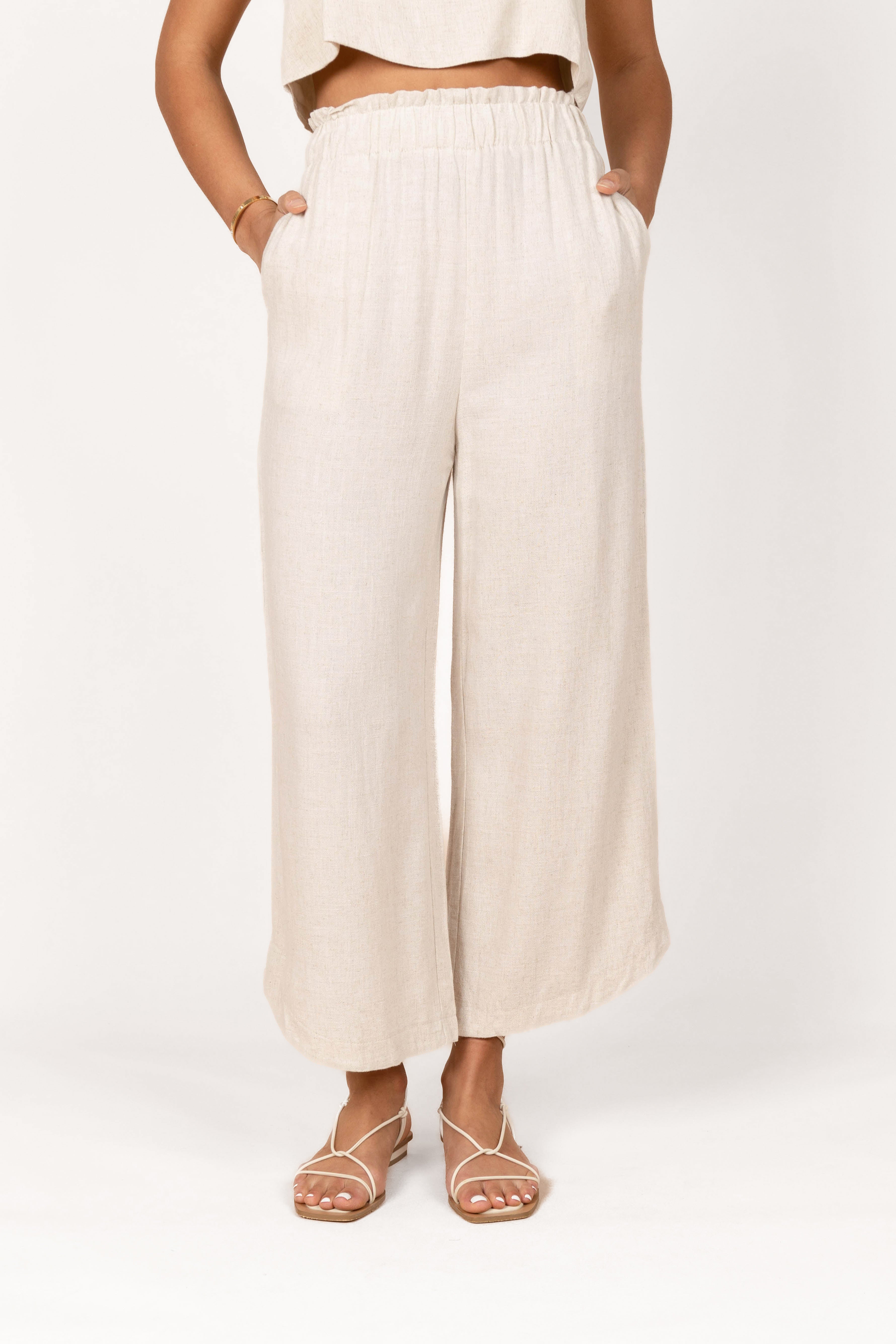 Eleanor — High-Waist Tailored Trousers | Structured Fit | Sharp & Polished