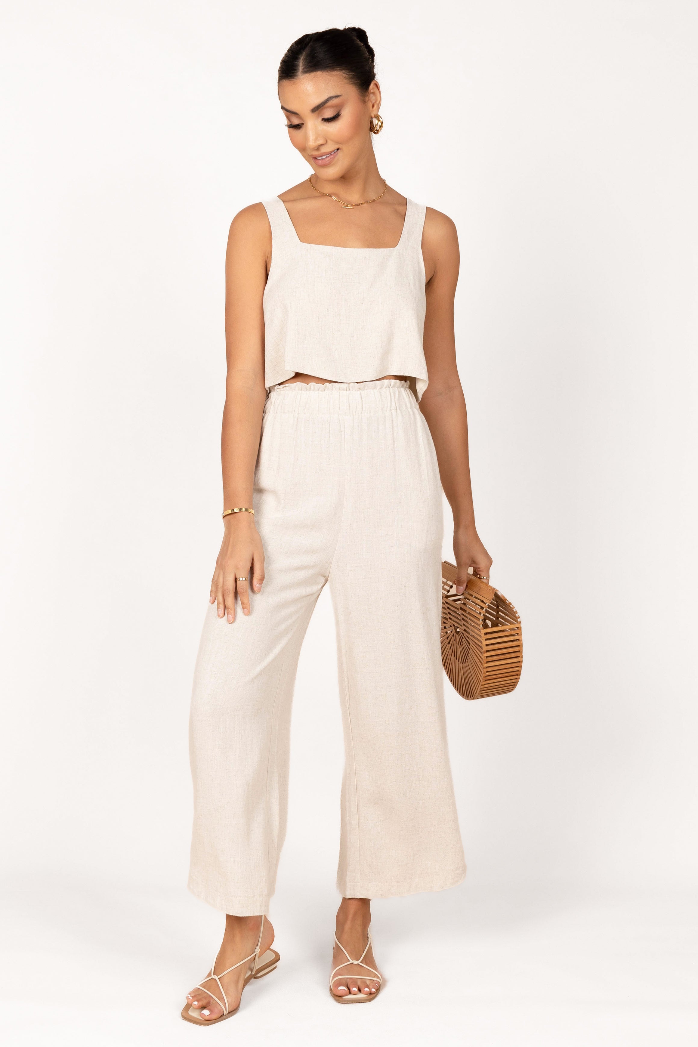 Eleanor — High-Waist Tailored Trousers | Structured Fit | Sharp & Polished