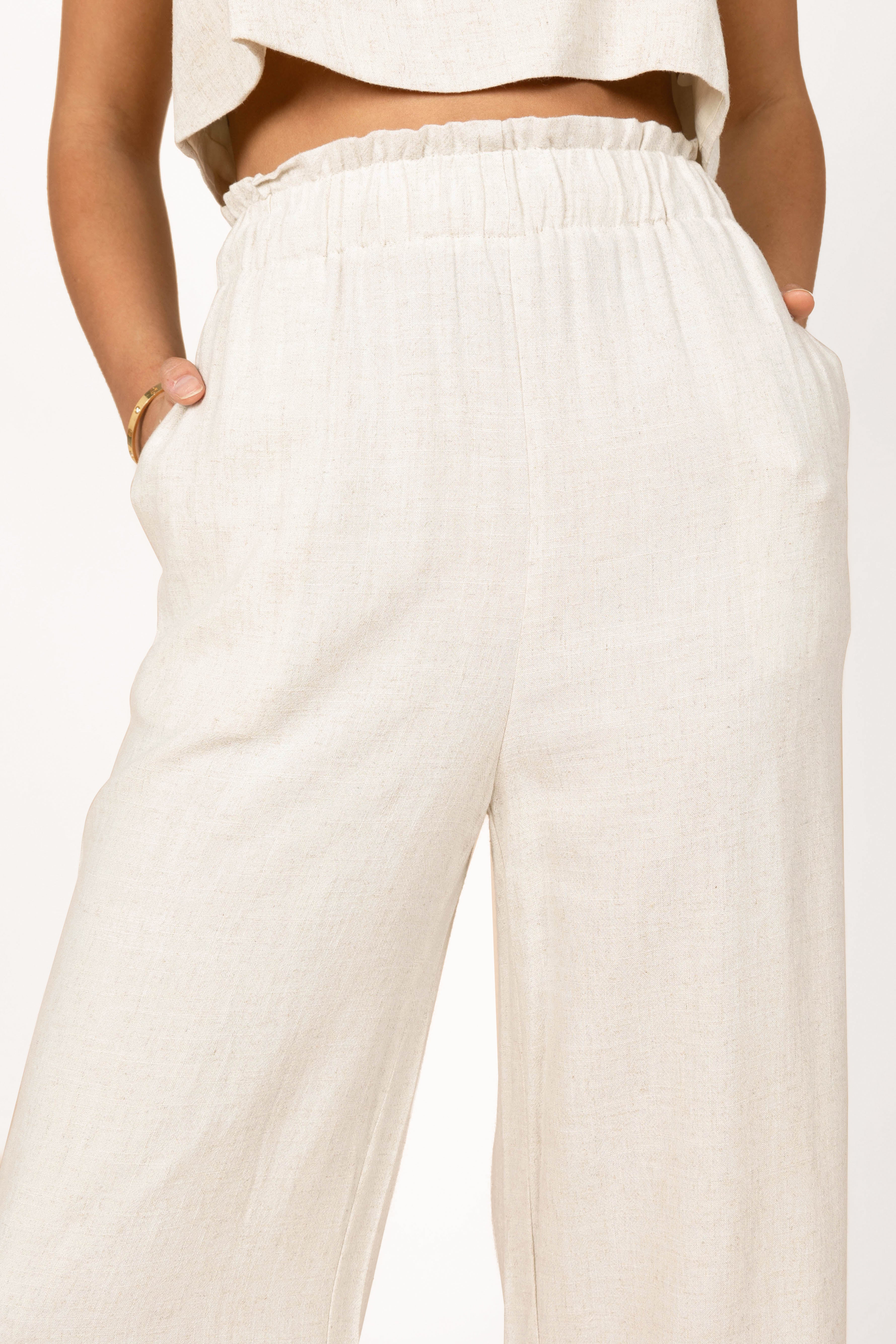 Eleanor — High-Waist Tailored Trousers | Structured Fit | Sharp & Polished