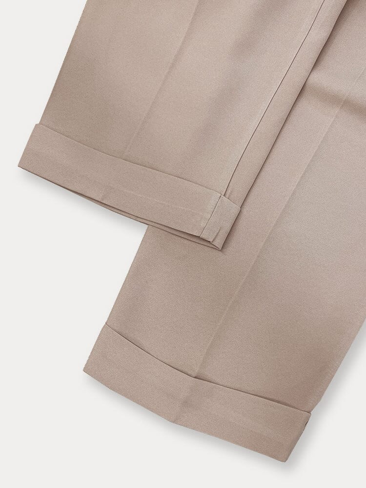 Regular-Fit Woven Suit Trousers — Men's | Tailored Fit | Versatile Smart Casual