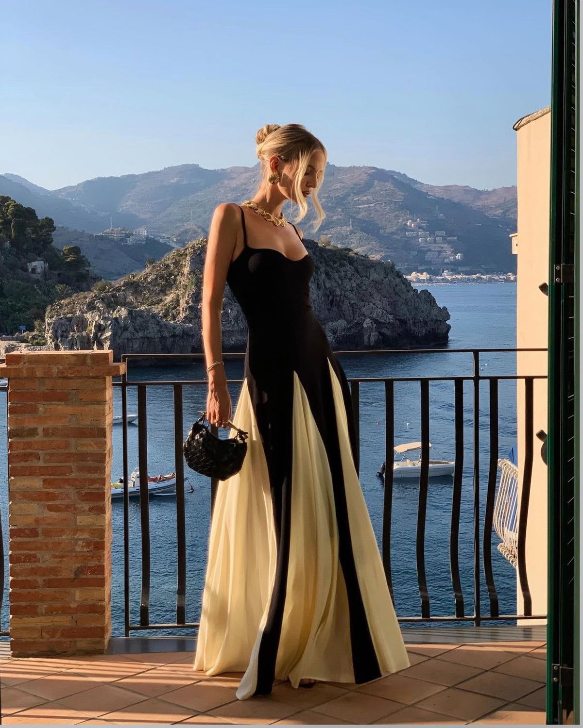 Faye — Lace Woven Maxi Dress | Delicate Overlay | Romantic Evening