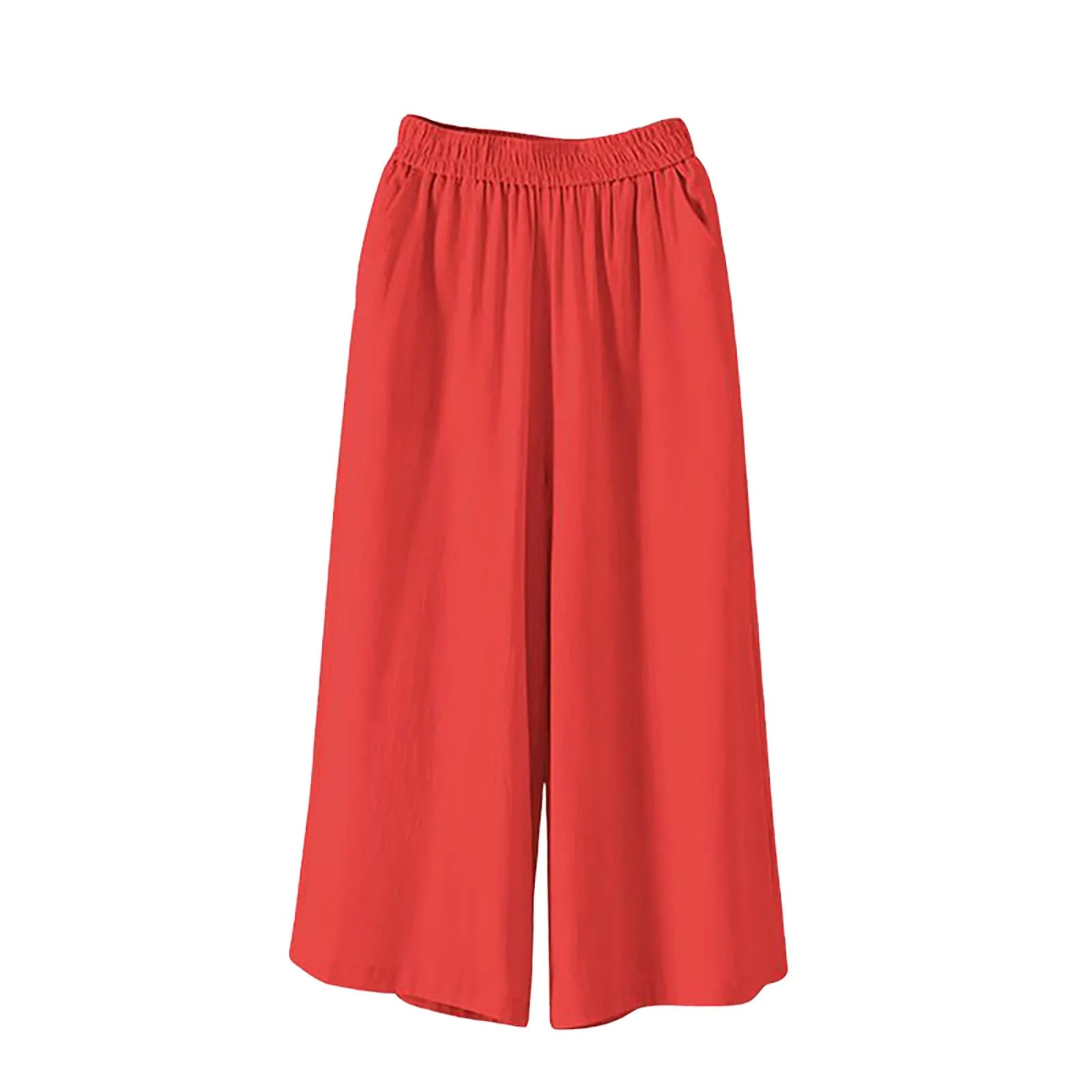 Wide-Leg Cropped Capris — Women's | Relaxed Fit | Effortless Summer Bottom