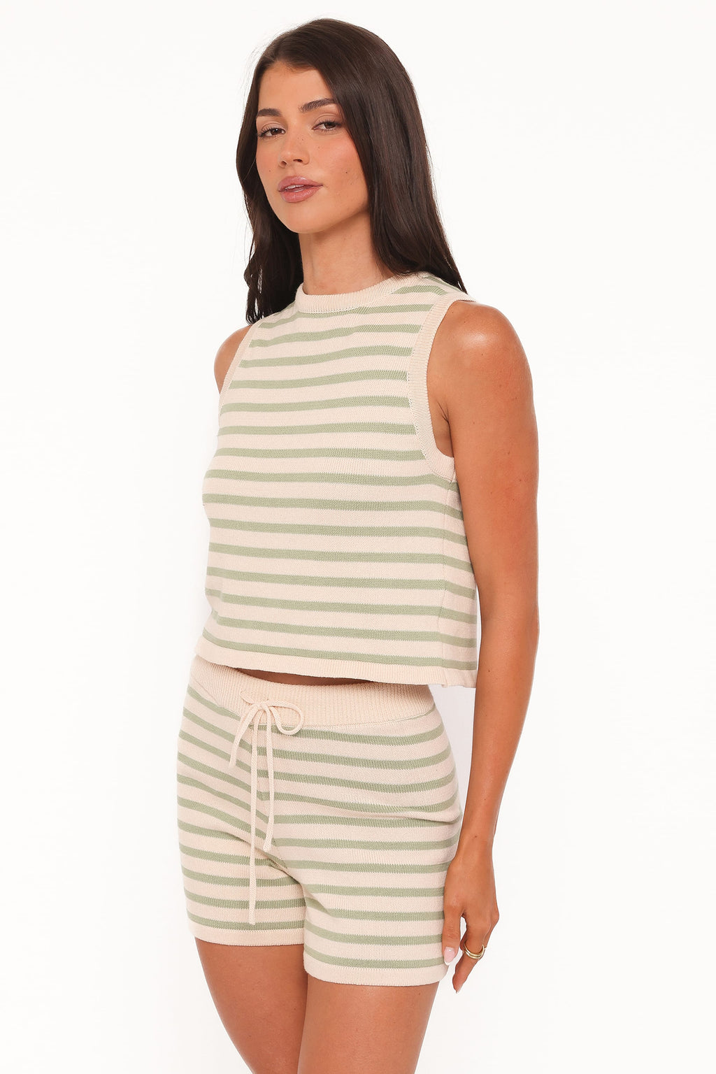 Ilona — Ribbed Knit Two-Piece Set | Stretch Fit | Elevated Loungewear