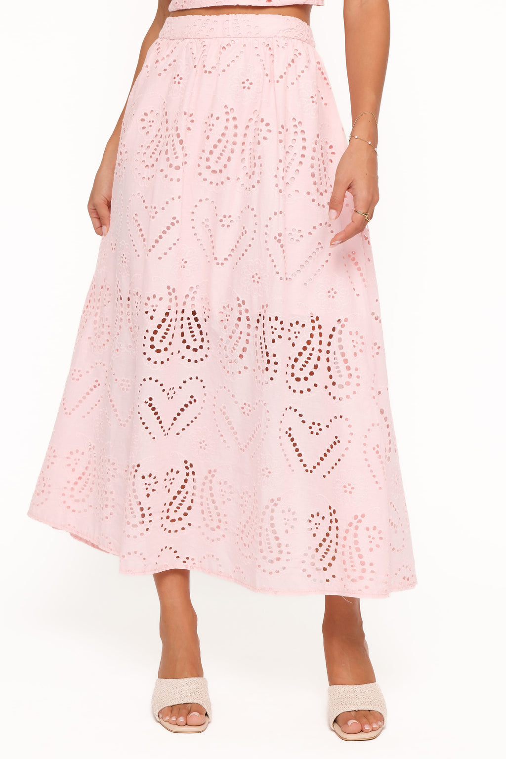 Isabelle — Flowy Woven Maxi Skirt Set | Relaxed Silhouette | Summer & Resort