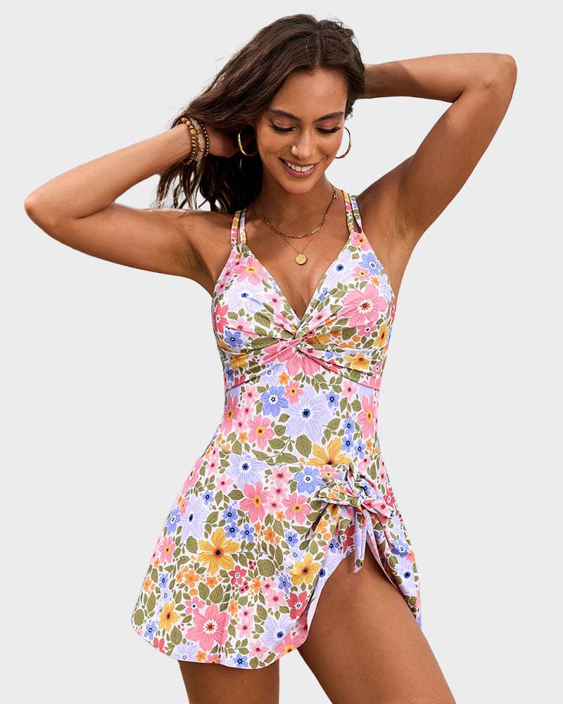 Joly — Flattering Swim Dress | Built-In Coverage | Elegant Pool Style