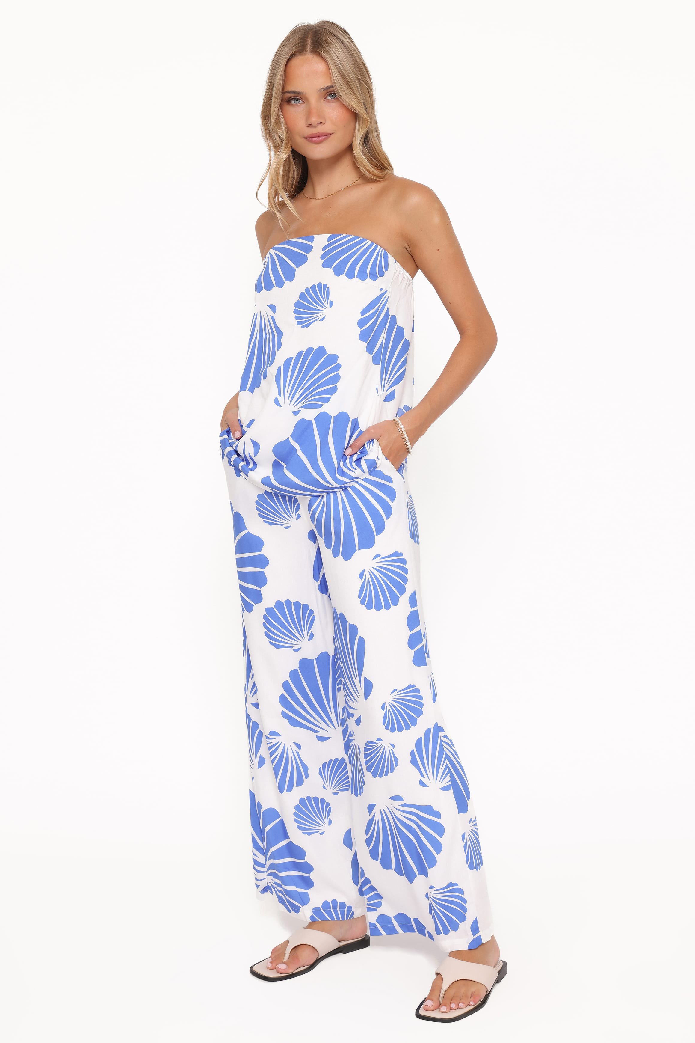 Kristy — Wide-Leg Woven Pant Set | Relaxed Two-Piece | Coastal Style