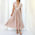 Maren — Minimal Woven Maxi Dress | Clean Lines | Simple & Stunning