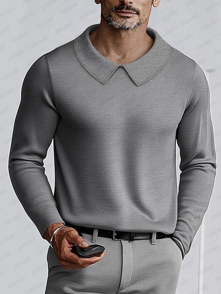 Minimalist Woven Layering Undershirt — Men's | Fitted Slim Fit | Clean Essential