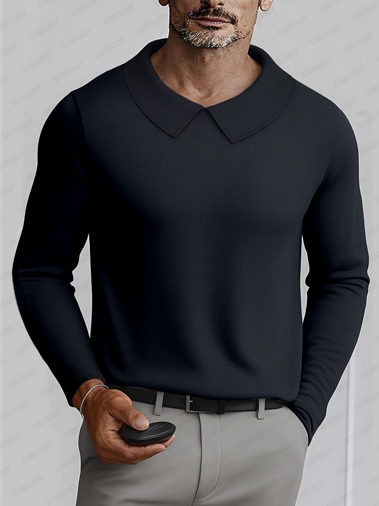 Minimalist Woven Layering Undershirt — Men's | Fitted Slim Fit | Clean Essential