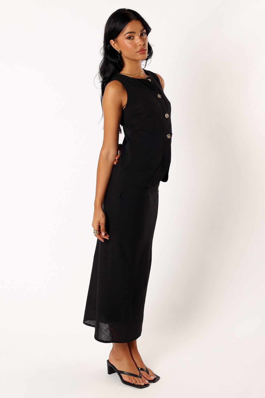 Peter — Monochrome Woven Two-Piece Set | Sharp Tailored Fit | Polished Casual