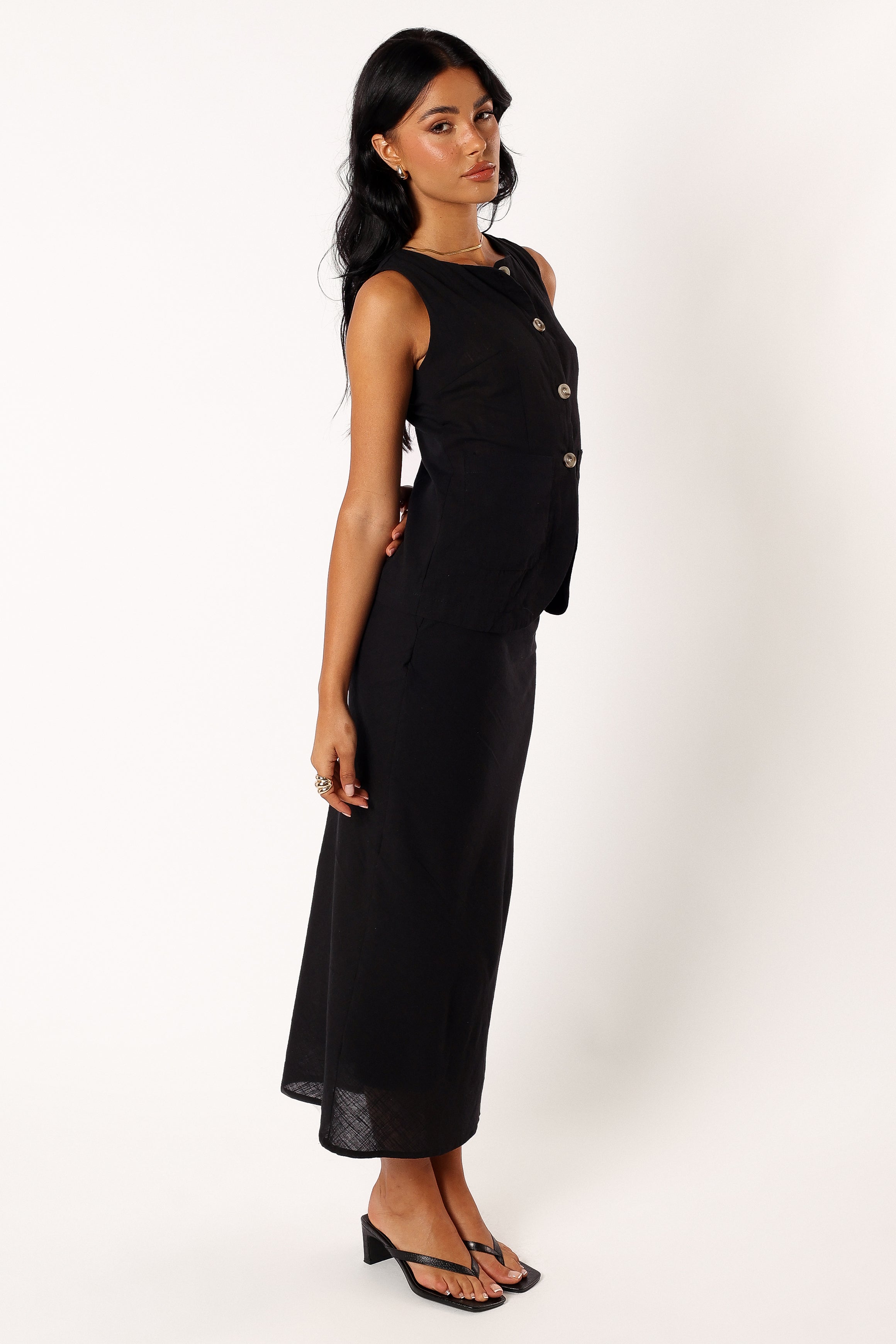 Peter — Monochrome Woven Two-Piece Set | Sharp Tailored Fit | Polished Casual