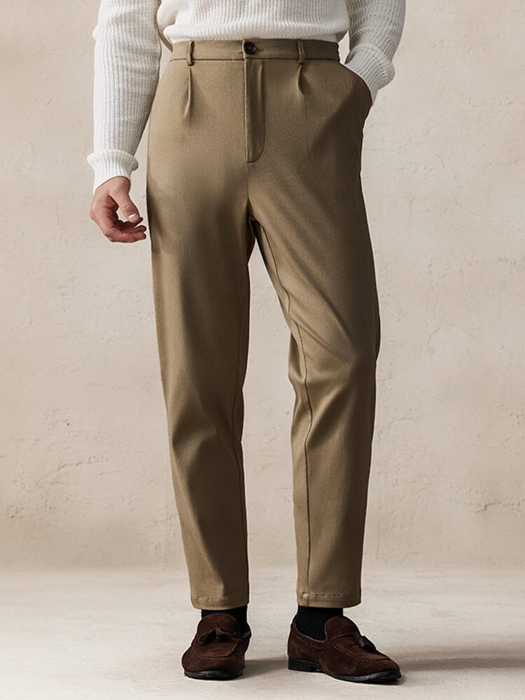 Premium Woven Suit Trousers — Men's | Tailored Fit | Polished Everyday