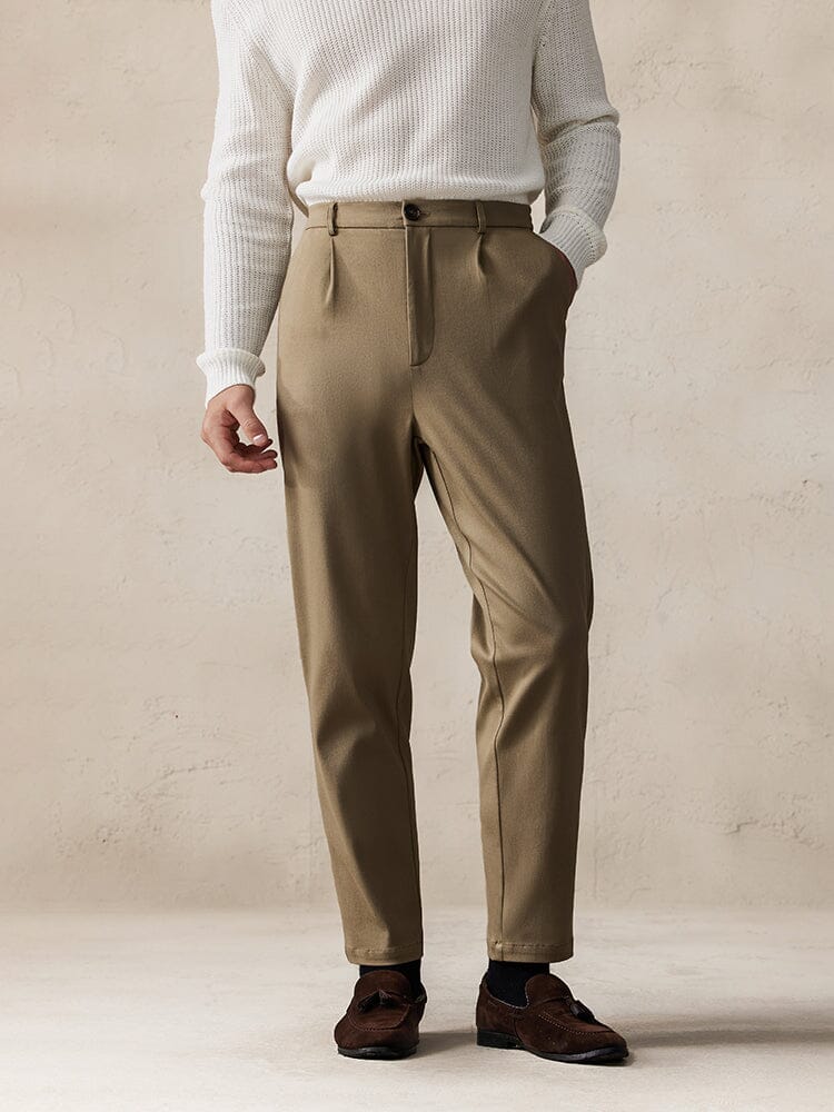 Premium Woven Suit Trousers — Men's | Tailored Fit | Polished Everyday
