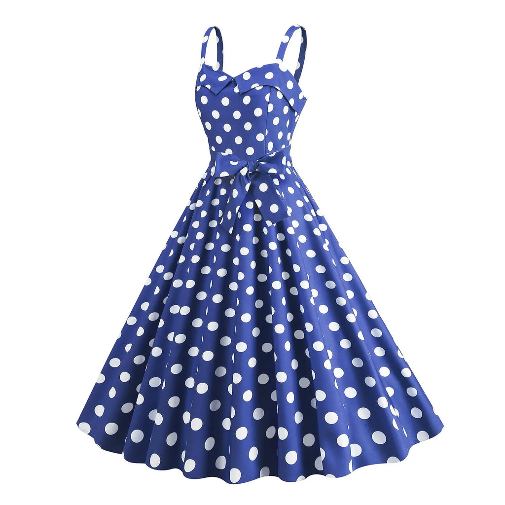 Plaid Strap Swing Woven Dress — Women's | Full Skirt Silhouette | Playful Pattern